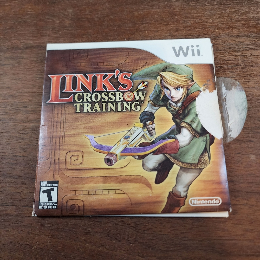 Nintendo Wii Link's Crossbow Training CiB Game